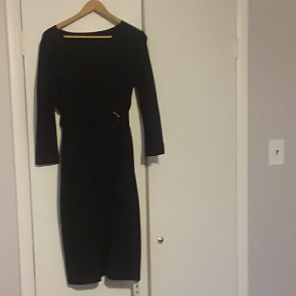 Classic dark navy dress